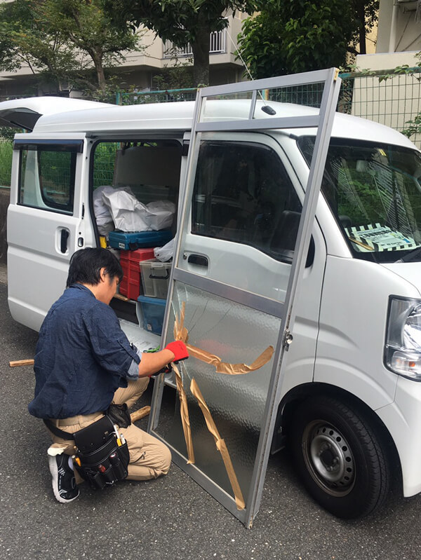 東海地方の窓ガラス交換